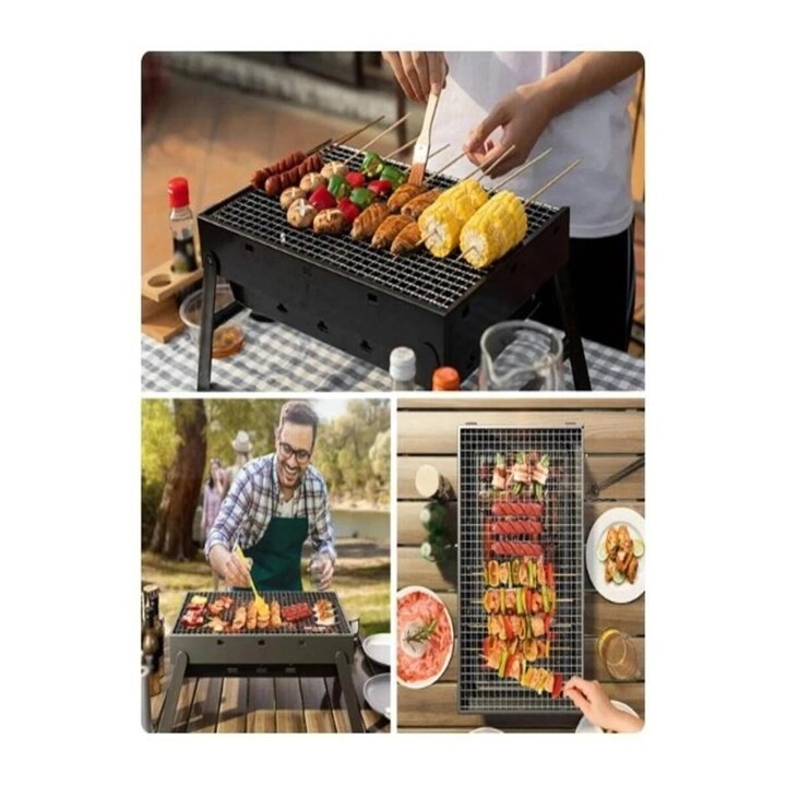 Tradeo Folding Charcoal Barbecue Grill - charcoal