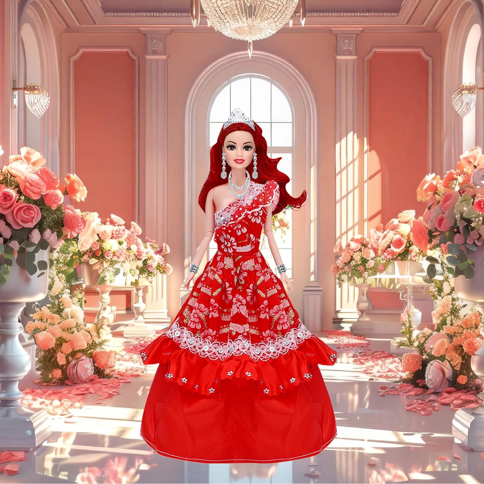 Princess Girl Doll - 12 Inch 5 Pieces Set