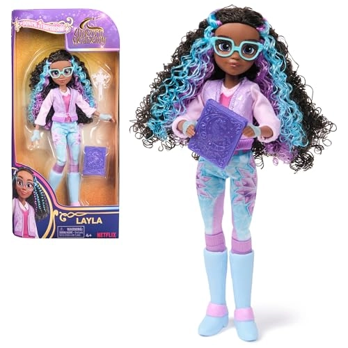 Unicorn Academy Layla Doll - curly highlighted hair Power of Friendship Sparklebook