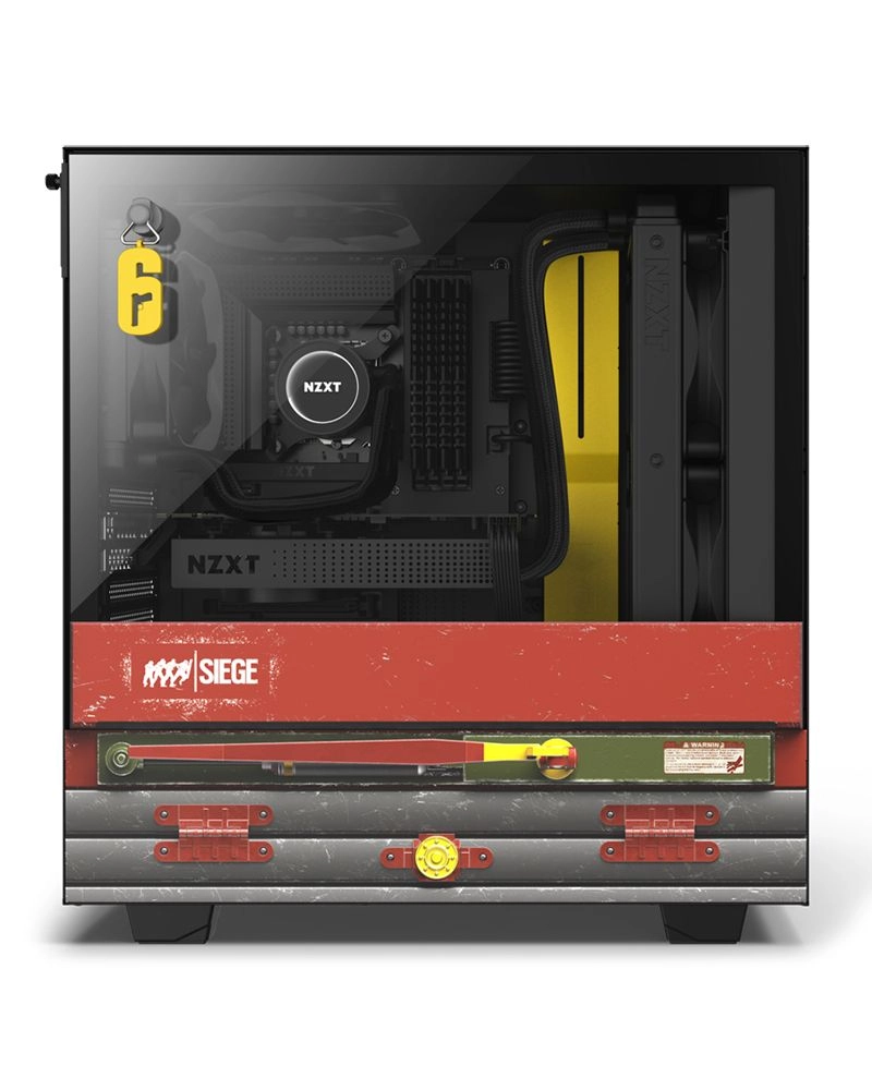 H510 Siege - tempered-glass side panel