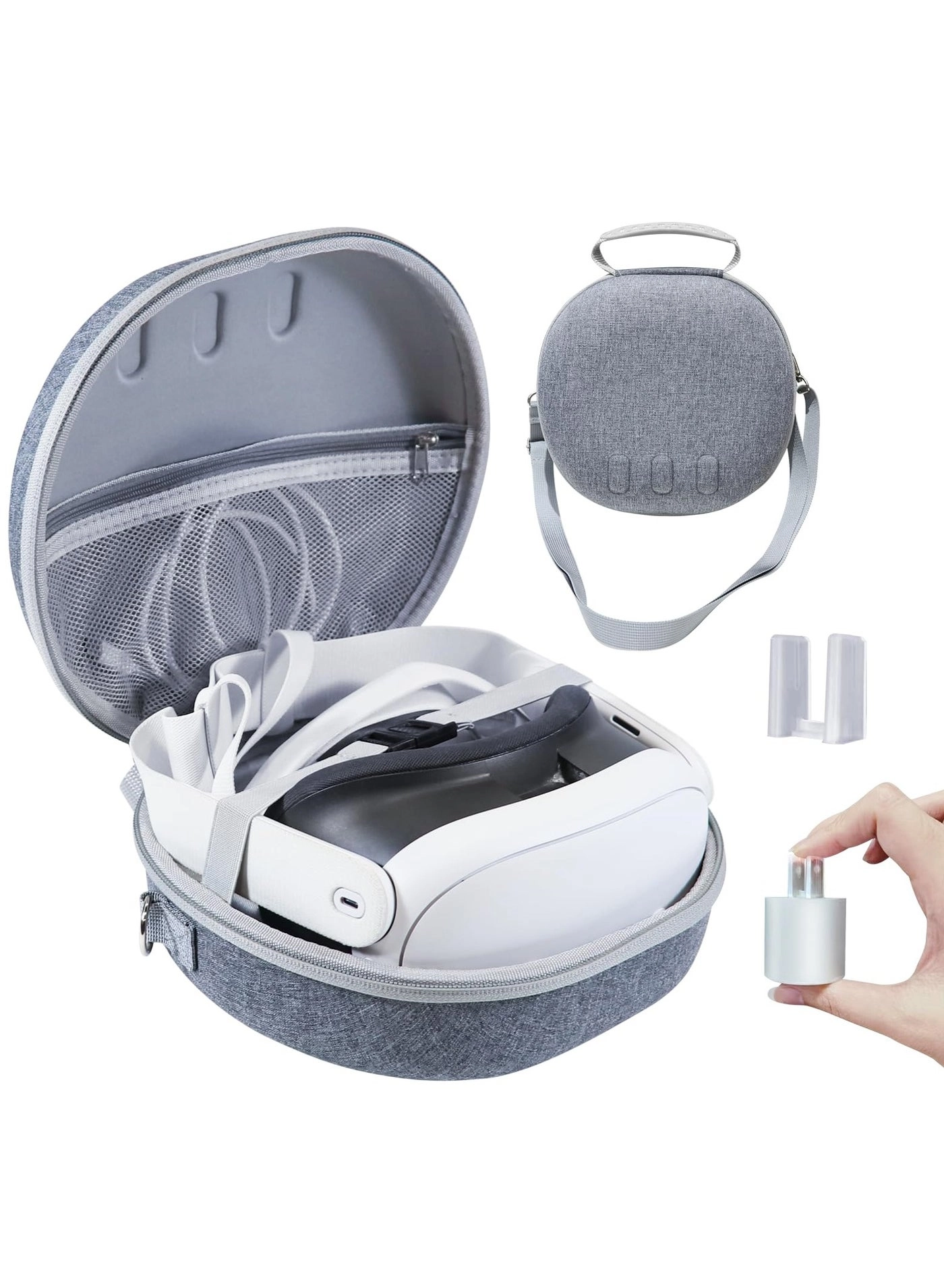 Hard Carrying Case - Compatible with Meta Quest 3 Gray