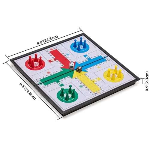 Folding Magnetic Ludo Set