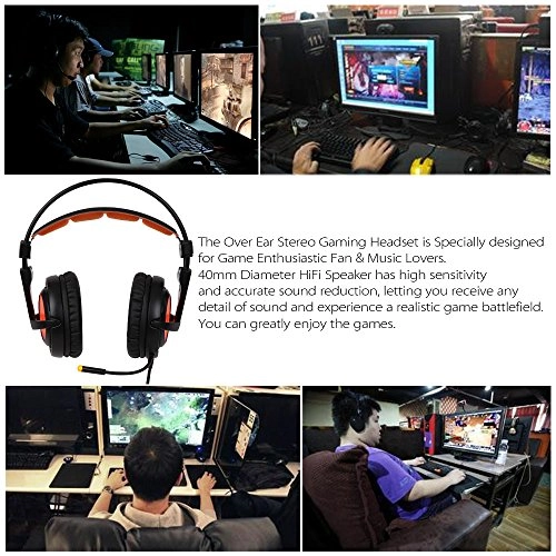 7.1 Surround Sound Gaming Headset - Wired Headset
