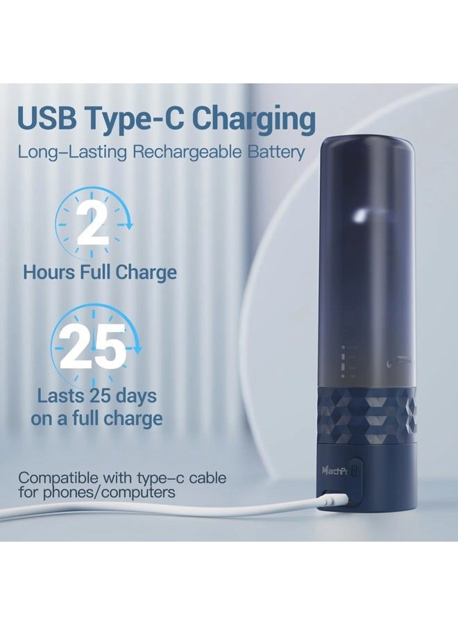 Electric Toothbrush with Water Flosser - 2-in-1 Cordless 3 Brush Heads
