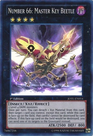 Yu-Gi-Oh! Number 66: Master Key Beetle JOTL-EN054