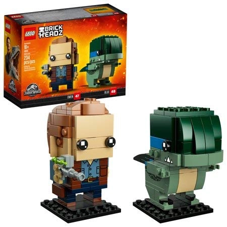 Jurassic World Owen & Blue Park (41614) - Brickheadz