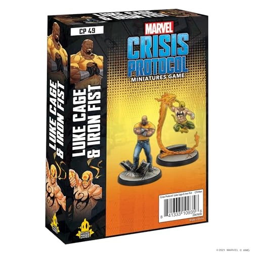 Marvel Crisis Protocol: Luke Cage and Iron Fist - Miniatures Game