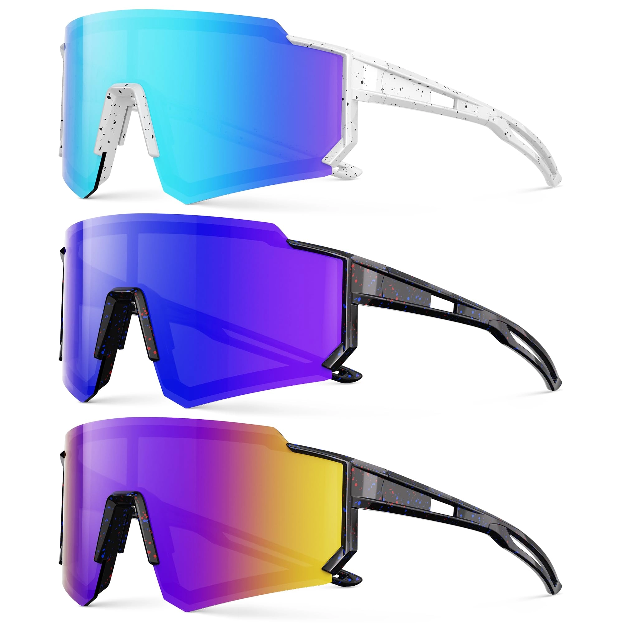 Kids Baseball Sunglasses - Multicolor Gift Set