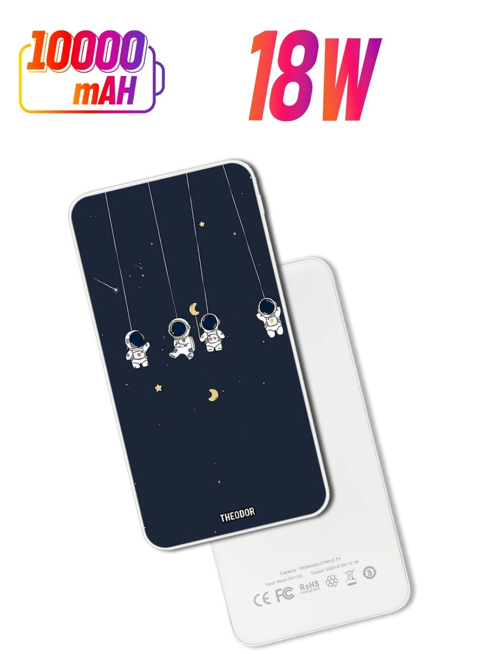 Theodor EX_PPBA022 - 10000 mAh Quick Charging 3.0