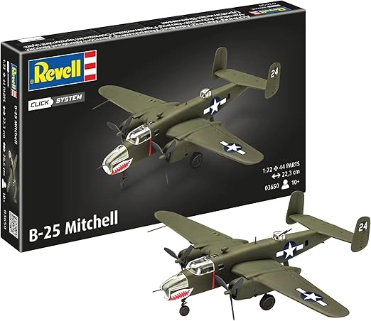 Revell B-25 Mitchell Model Kit - 1:72