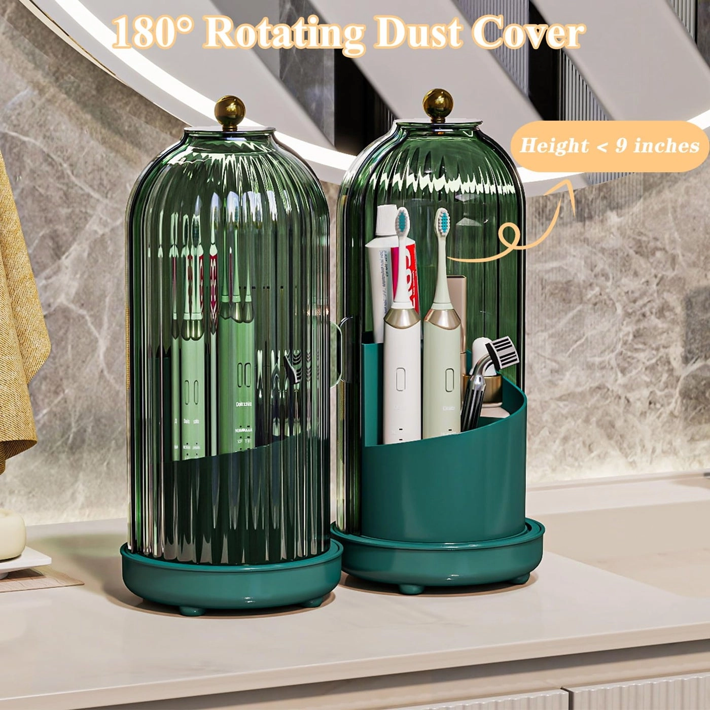 Dustproof Toothbrush Holder