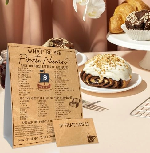 Pirate Birthday Decorations - 30 PCS Birthday