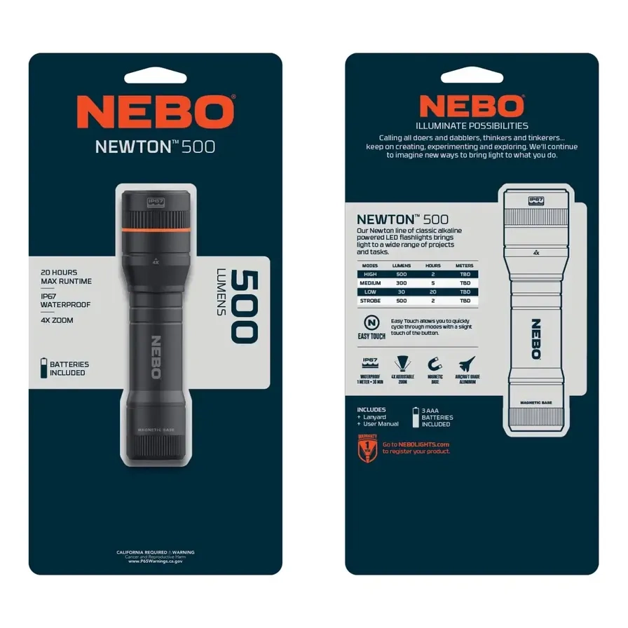 Newton Flashlight (500lm)