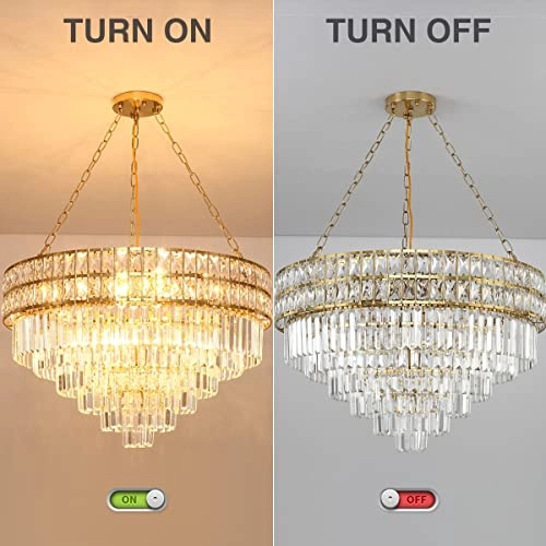 Crystal Chandelier - 68 to 108cm