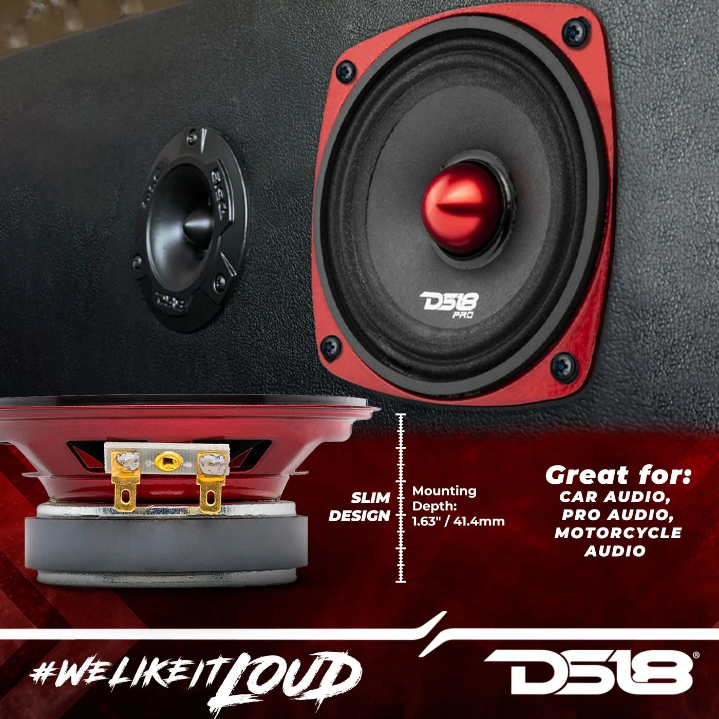 PRO-X4M - 4 Inches Surround Sound