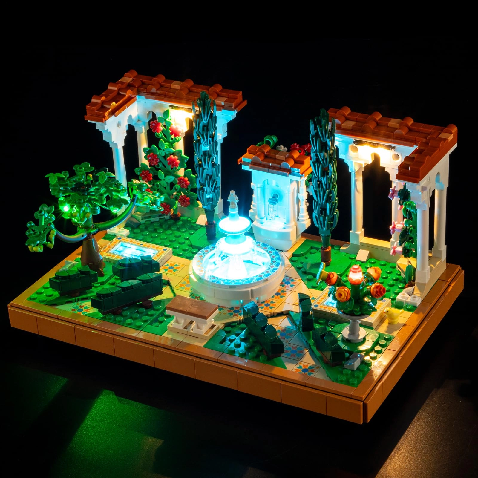 LIGHTAILING Light Kit for LEGO Fountain Garden 10359