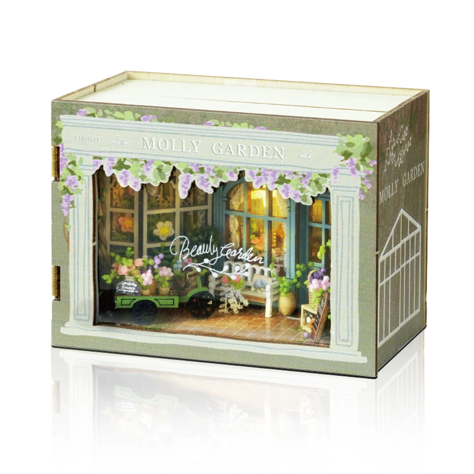 Cuteefun Miniature House - Paper Molly's Garden