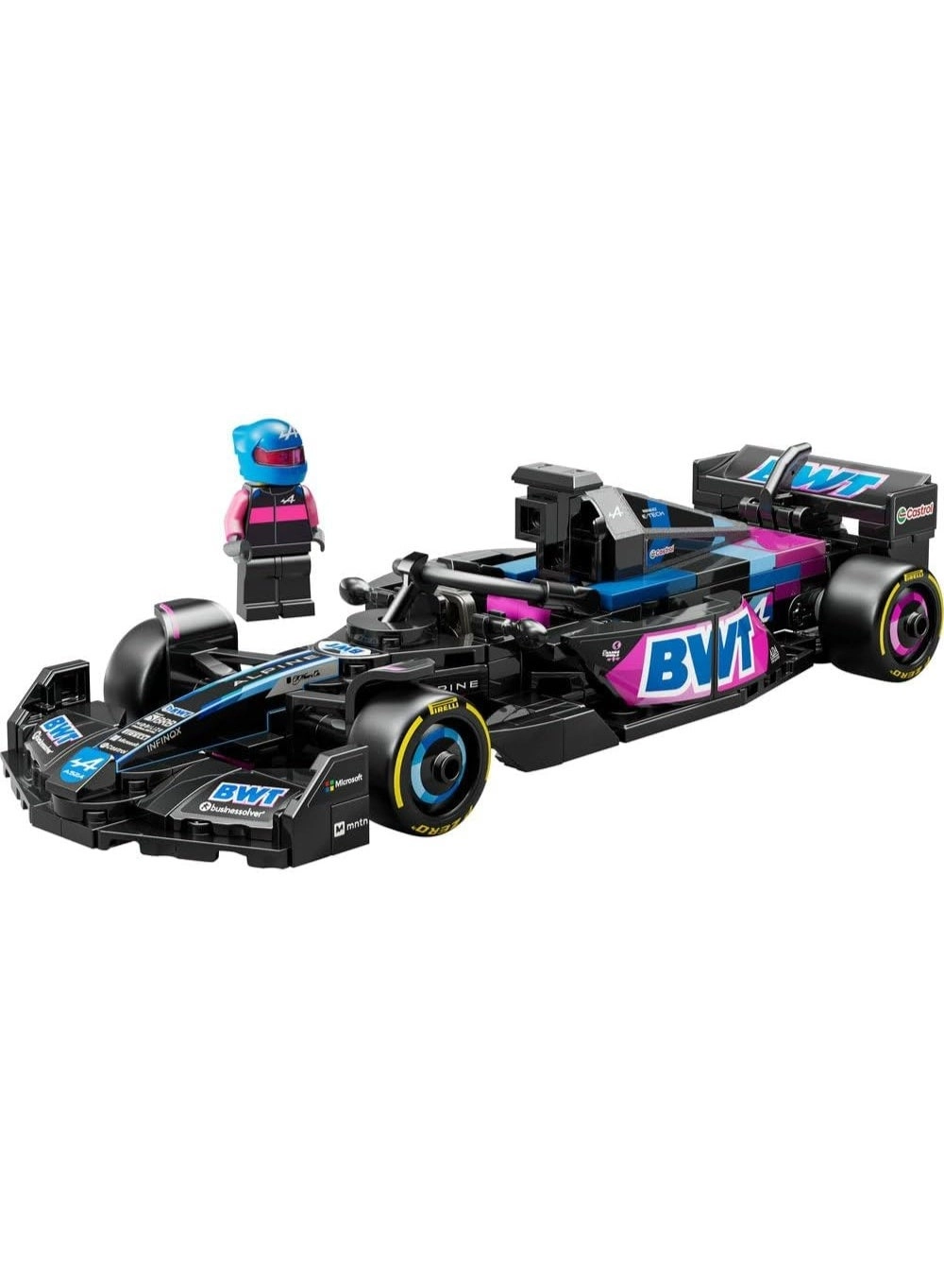 Speed Champions BWT Alpine A524 (77248) - Race Car Driver Minifigure