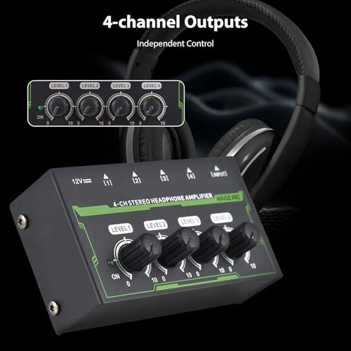 AMP-14 - 4-Channel Headphone Amplifier