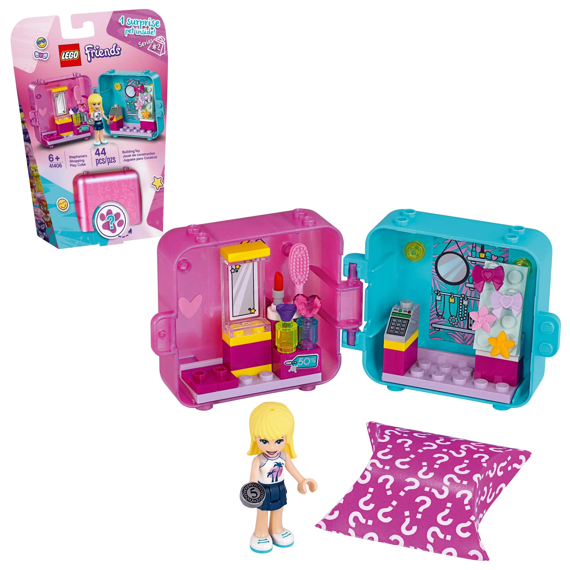 Friends Stephanie’s Shopping Play Cube (41406) - Mini-Doll Set