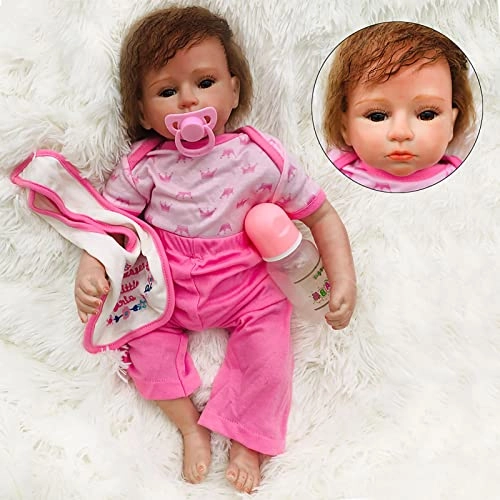 Reborn Baby Doll - 18 Inch 45cm Soft Vinyl Girl