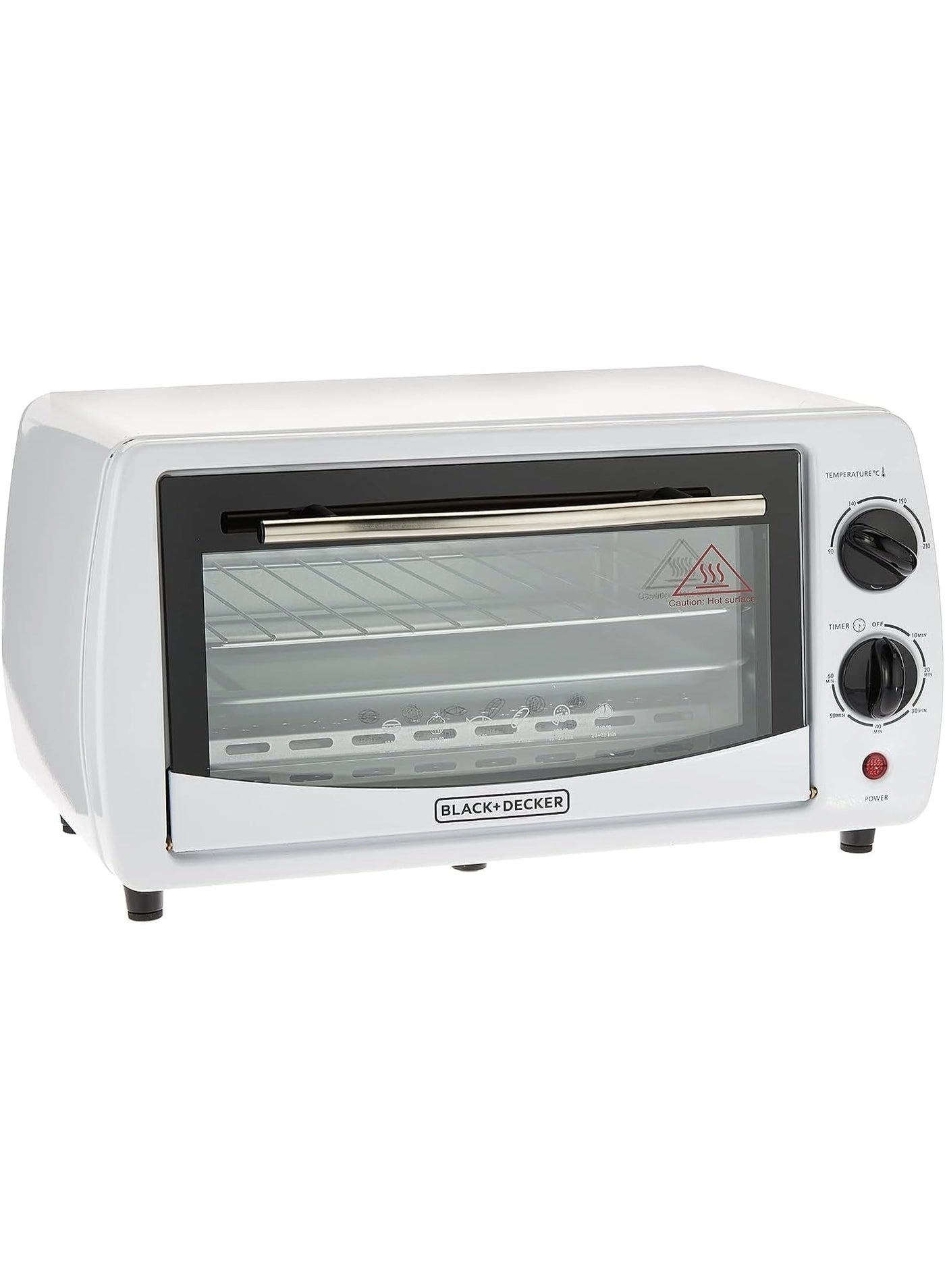 Double Glass Toaster Oven - 9L