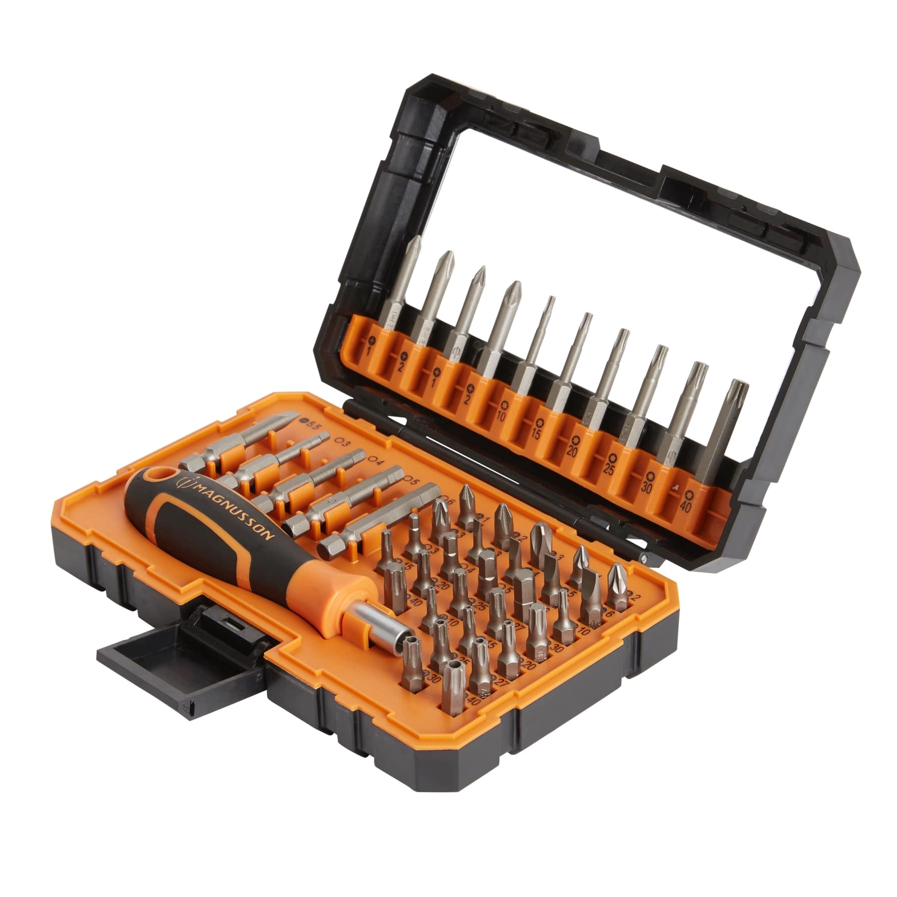 SCS37 Slotted and Phillips Screwdriver Set (44 Pcs)