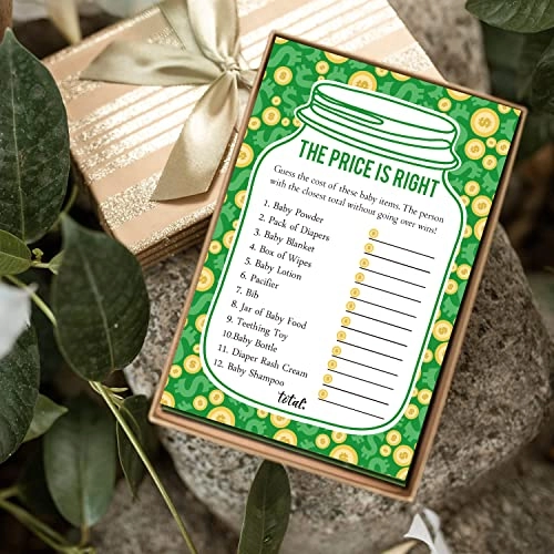 Price is Right Baby Shower Game - Set of 50 Bundle