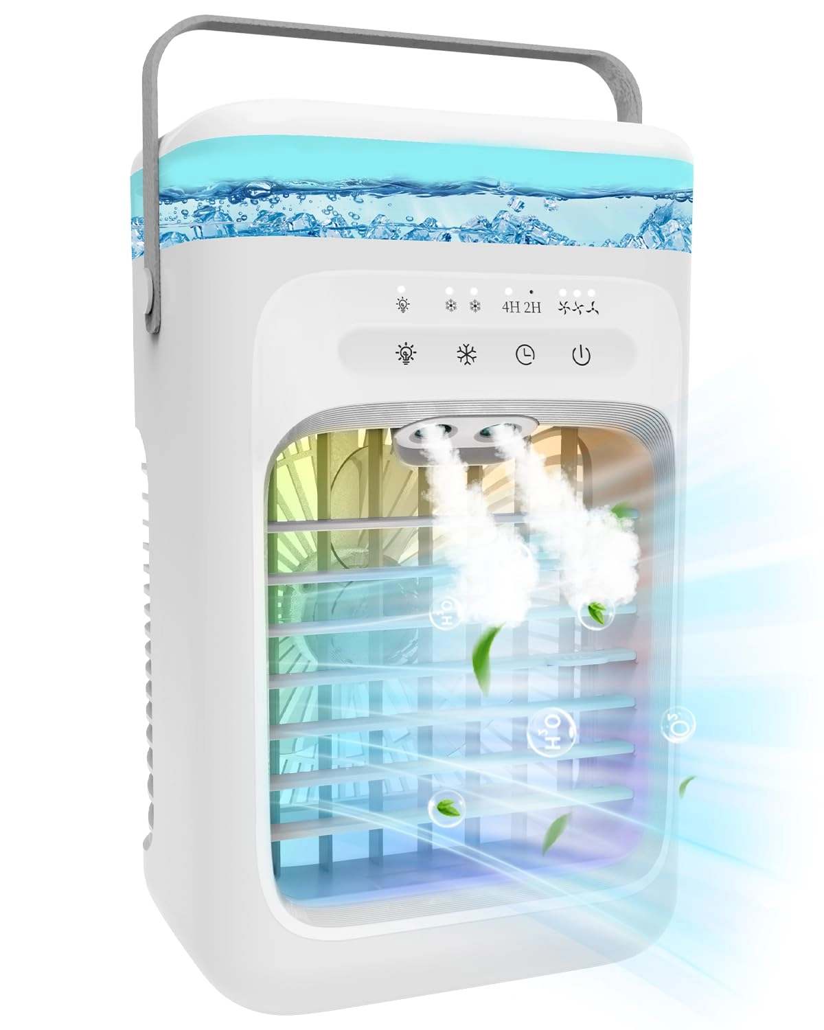 Vatony Portable Air Conditioner - 100 Cubic Feet Per Minute 3 Wind Speeds 2-4H Timer