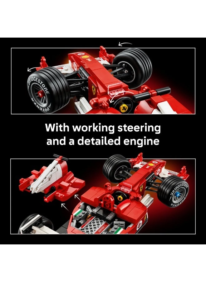 Icons Ferrari F2004 & Michael Schumacher (11375) - F1 Car Model Kit Display Set