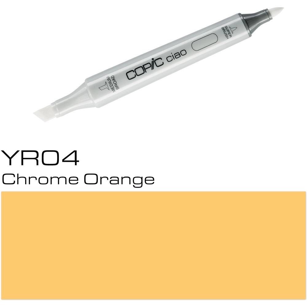 Copic Ciao - YR04 Chrome Orange Replaceable Nibs