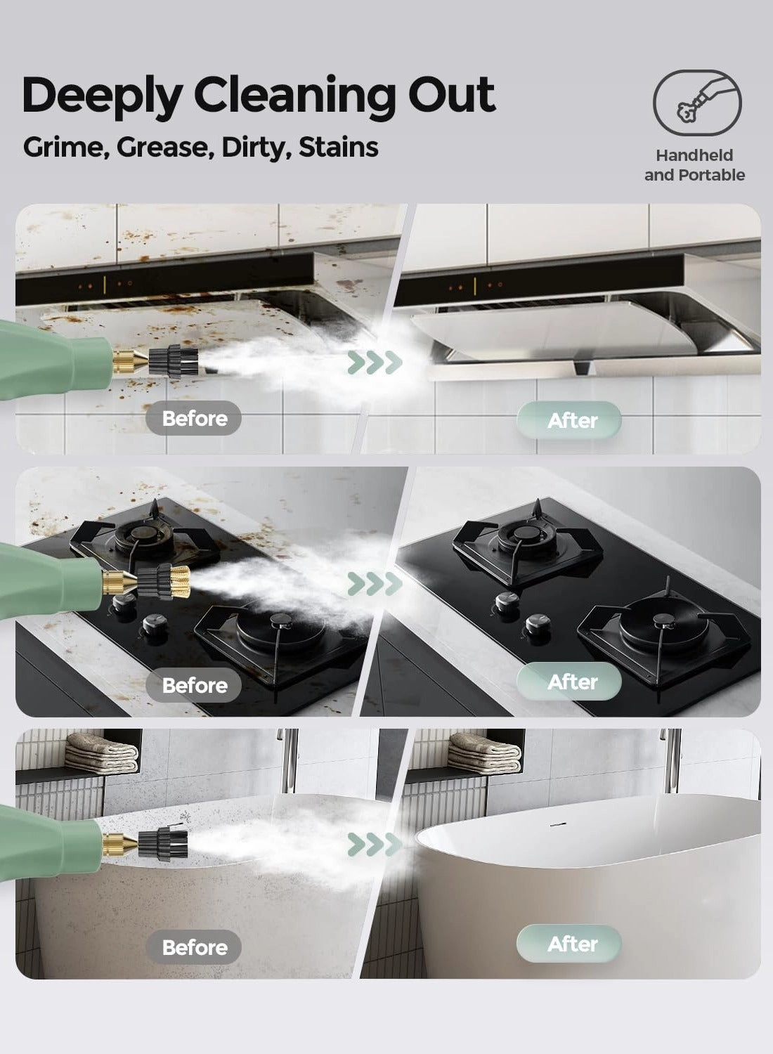 Steam Cleaner - 4.5 BAR 1500ml