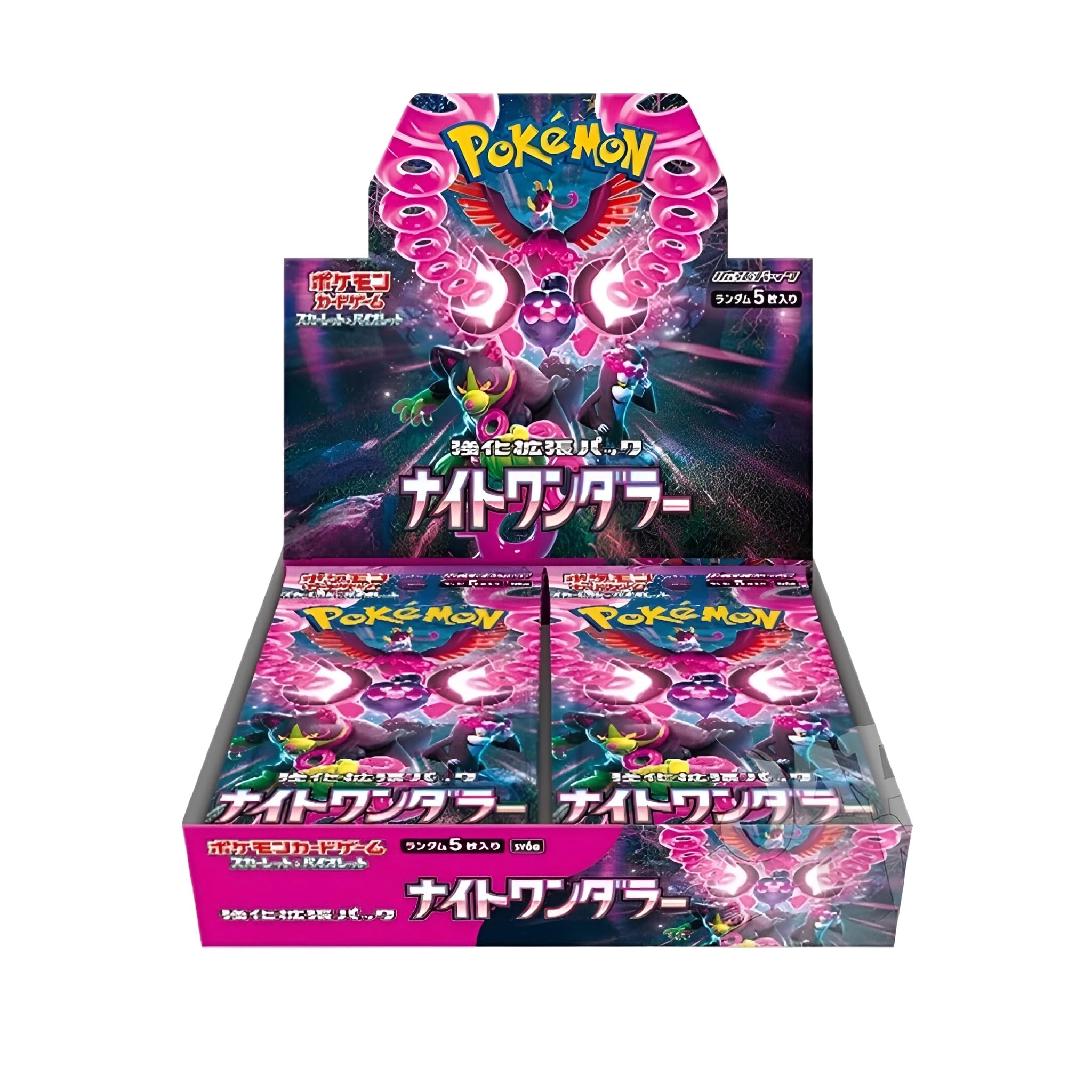 Pokémon Scarlet & Violet Enhancement Expansion Pack Night Wanderer Booster Box - Japanese 30 pcs