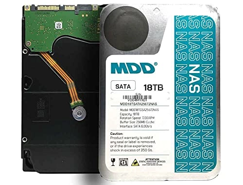 3.5" 7200rpm 256MB SATA 6Gb/s (MD18TSATA25672NAS) - 18TB
