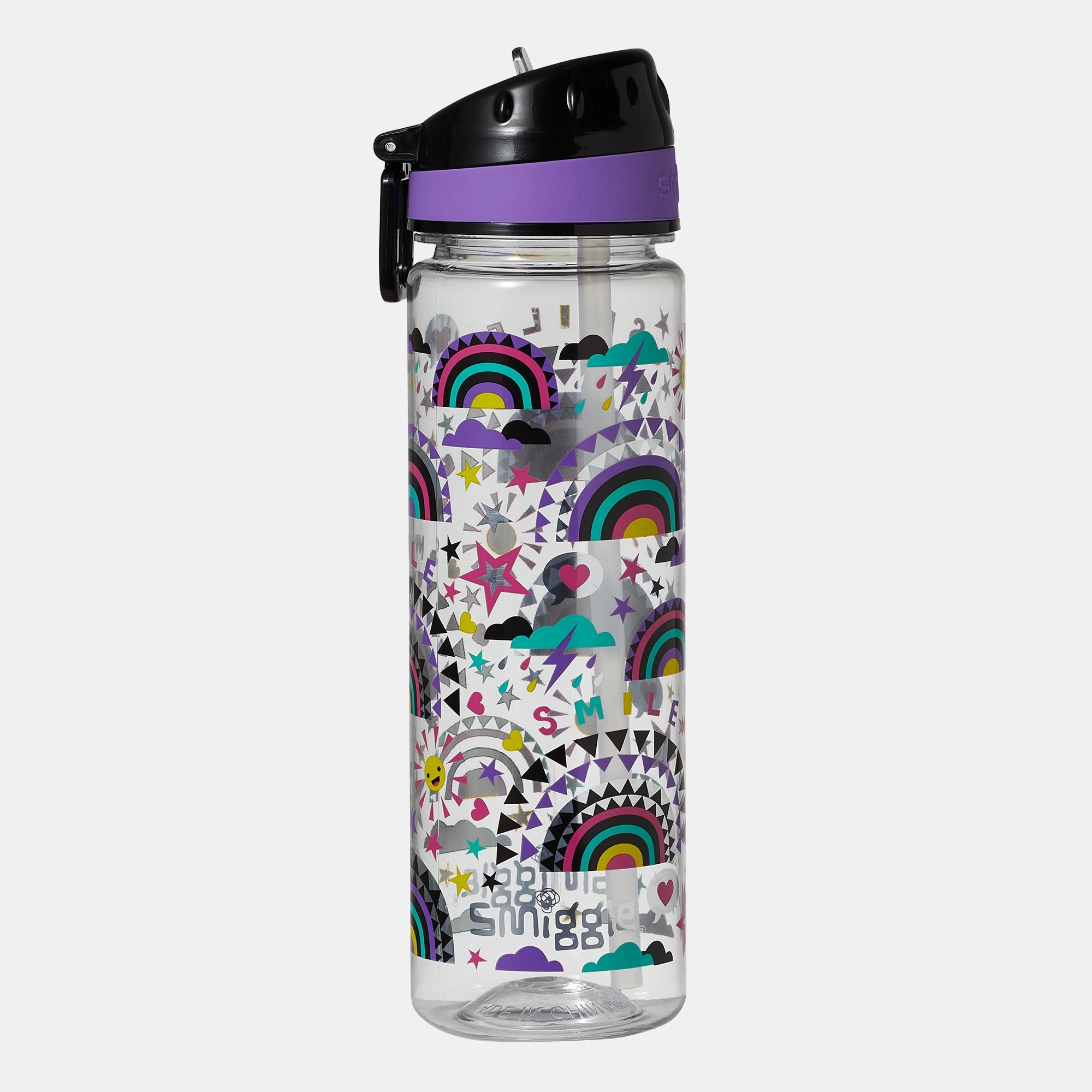 Smiggle Better Together Water Bottle - Flip-Top Spout 650 ml