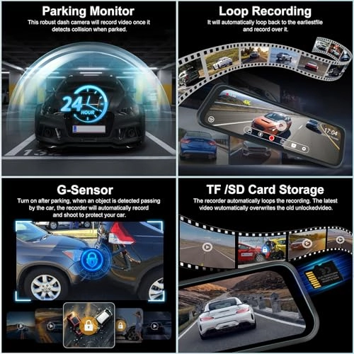 Rear View Mirror Camera - 1080p