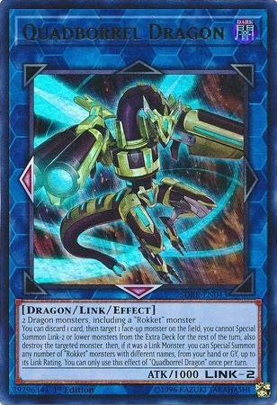 Yu-Gi-Oh! Quadborrel Dragon SDRR-EN043