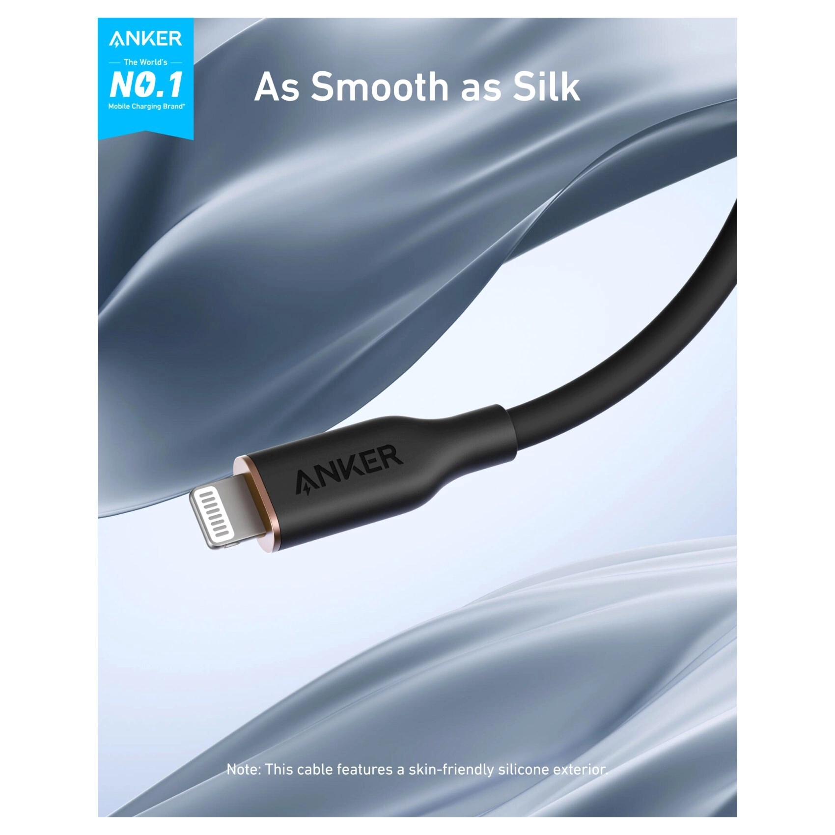 PowerLine III Flow USB-A to Lightning Cable 1.8m