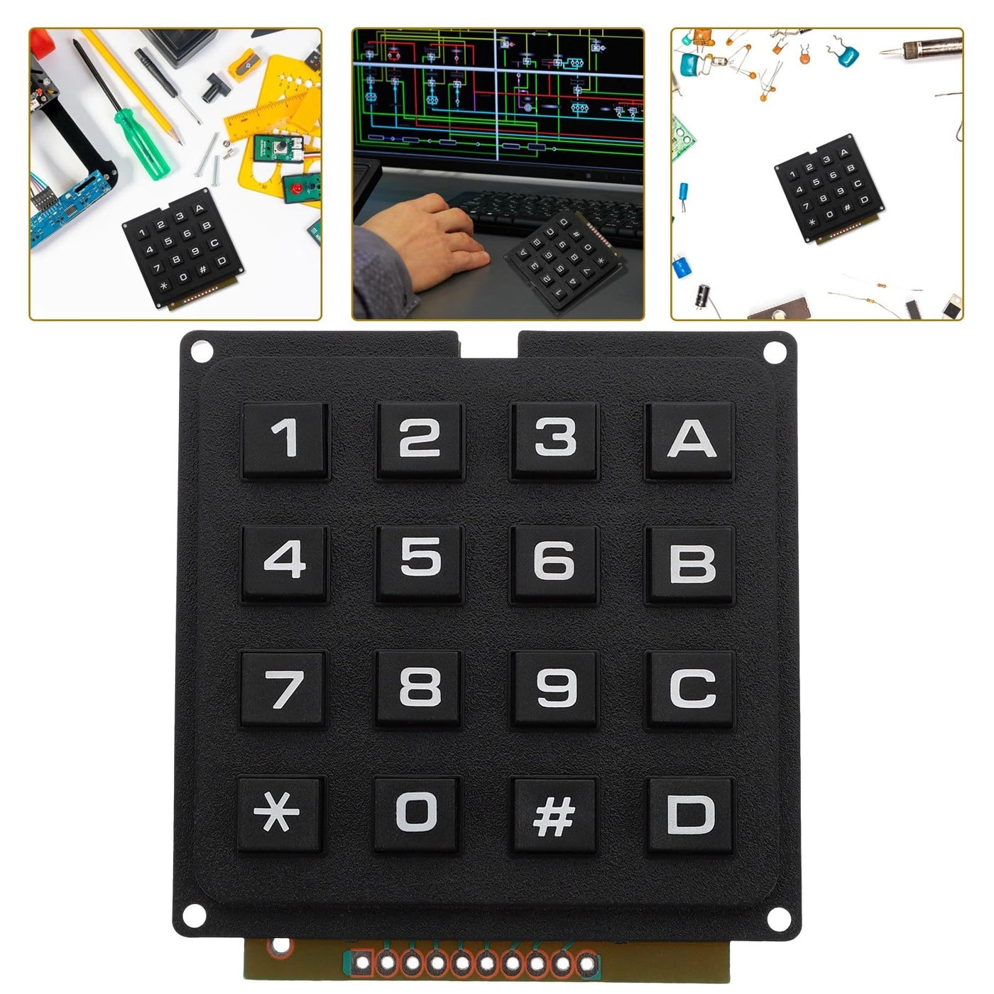 16 Keys Matrix Keypad