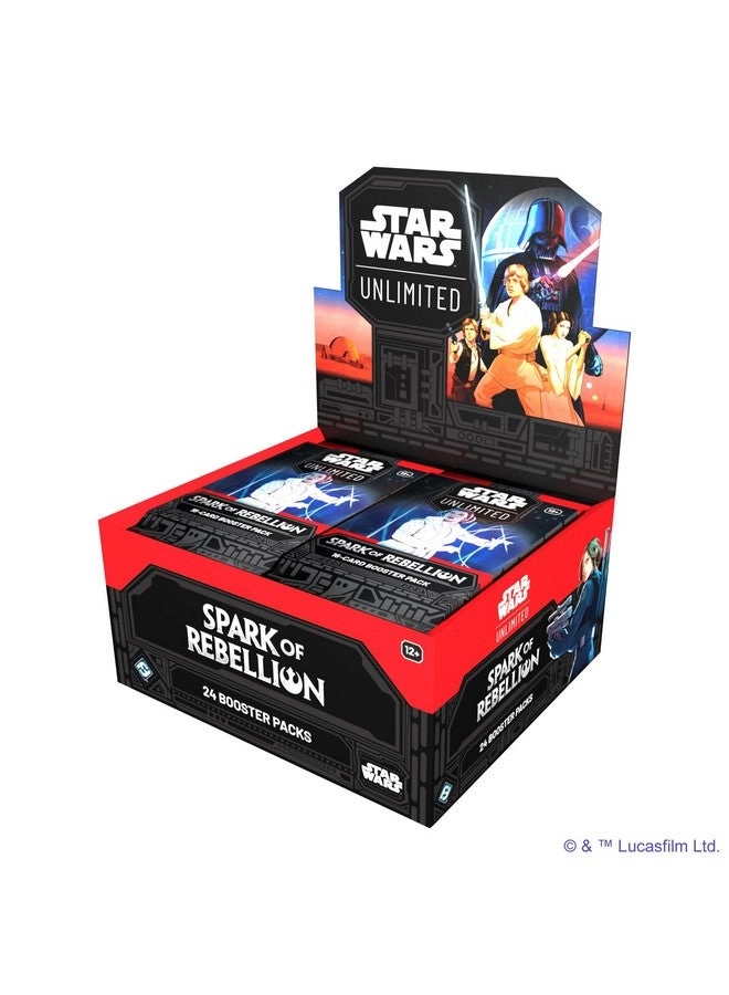 Star Wars: Unlimited TCG Spark of Rebellion Booster Display - 24pcs