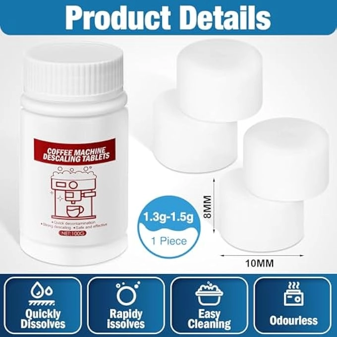 Espresso Machine Cleaning Tablets - 600 Pcs