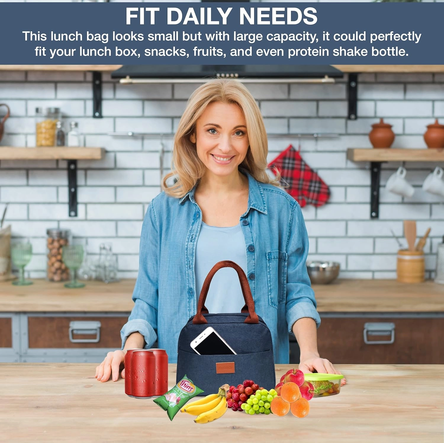 Insulated Lunch Bag - Leakproof Thermal