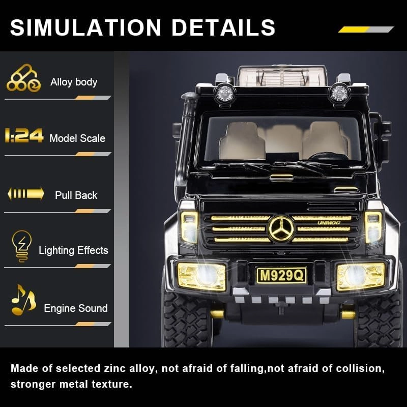 Unimog U5000 - 1:24 1pcs