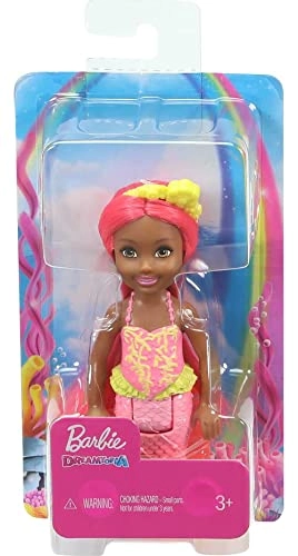 Barbie Dreamtopia Chelsea Mermaid Doll - 6.5-Inch Multicolor Ages 3+