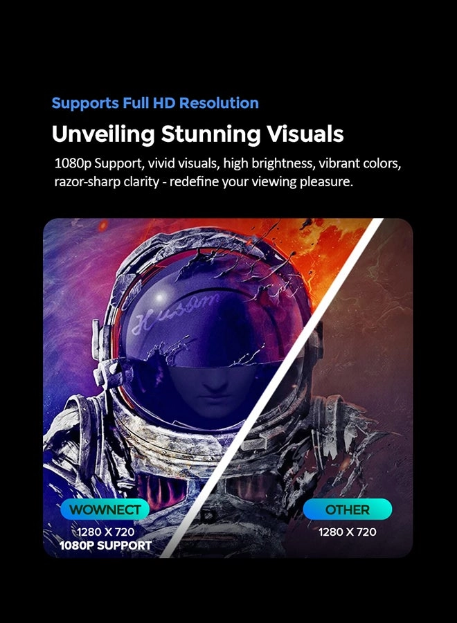 Mini Projector T5 T5 Mini Projector 150 ANSI lumens