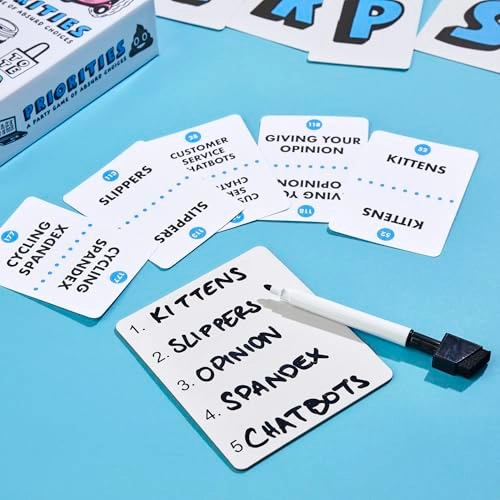 Priorities: A Party Game of Absurd Choices - Card Game