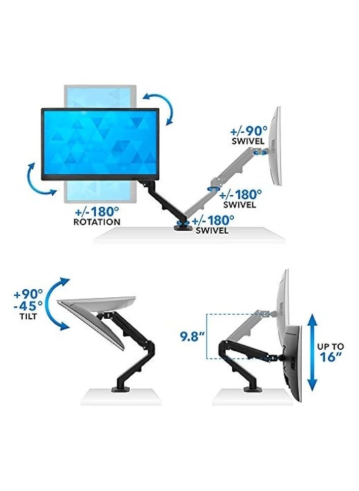 Adjustable LCD Monitor Stand - 10inch~24inch 75x75mm 100x100mm