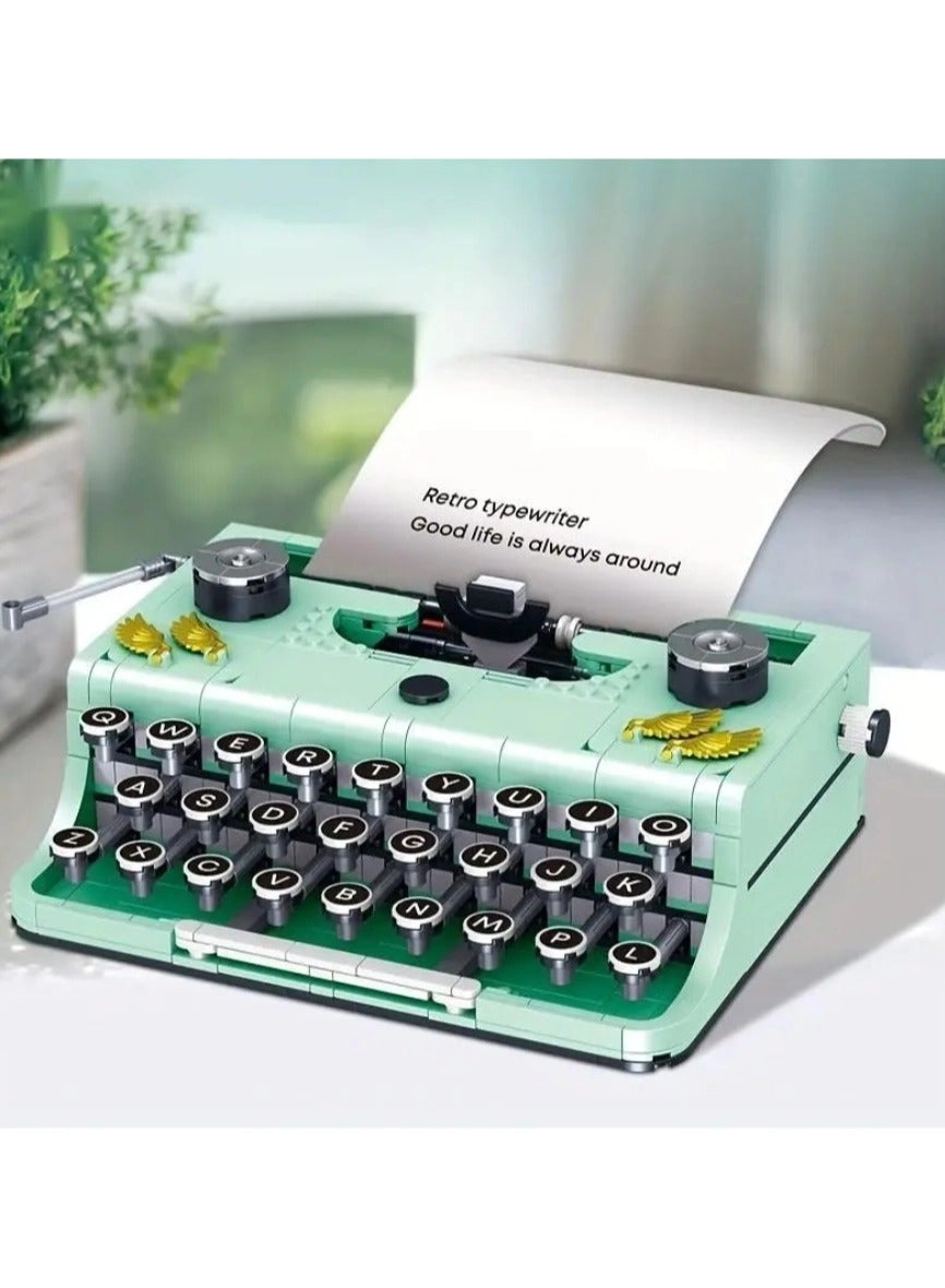 AROAQ Retro Typewriter - Construction 820 pcs