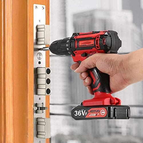 18V Electric Drill - 3-in-1 25 + 3 Torque 2x1.5Ah Batteries