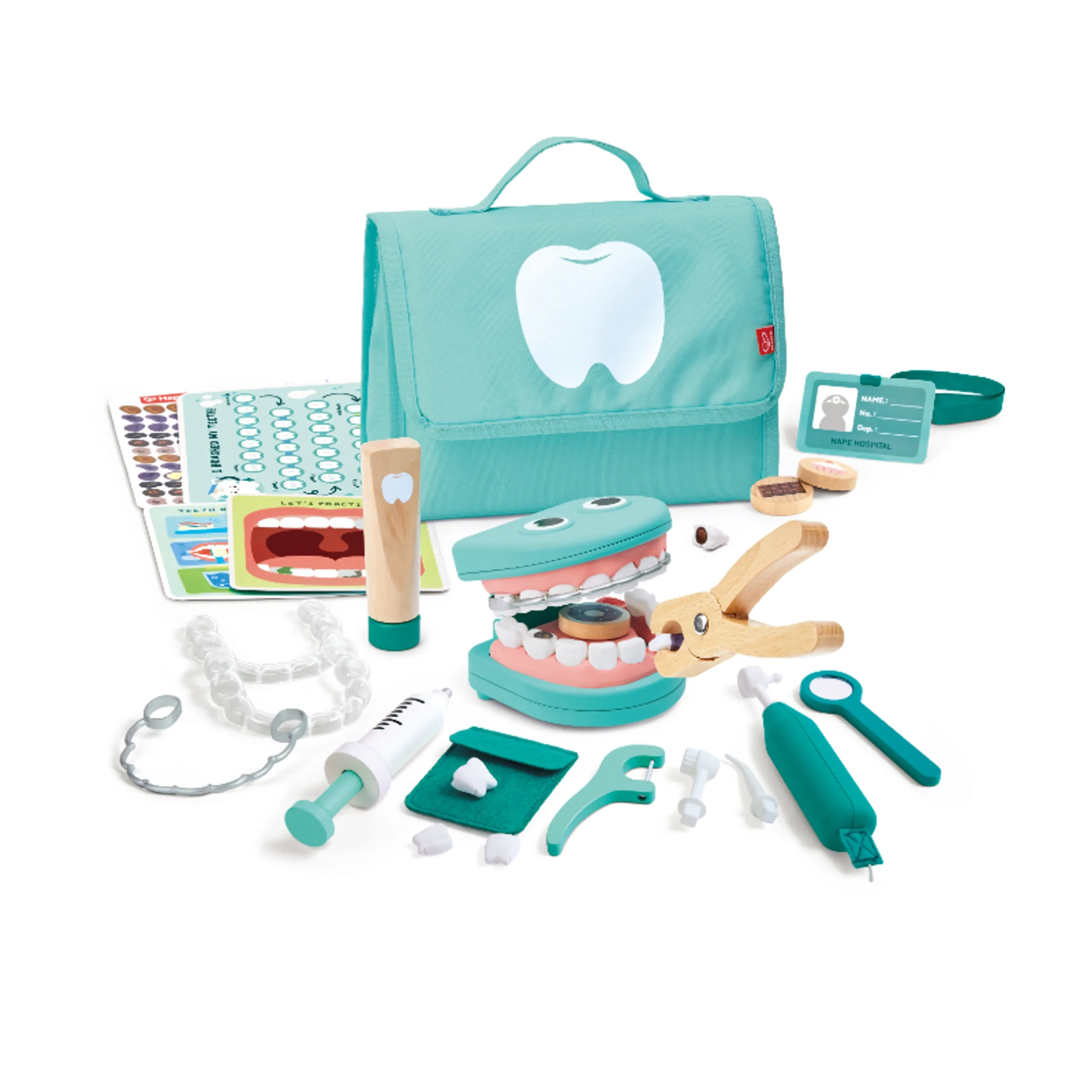 Hape Role Play Super Smile Dental Clinic Set (E3227)